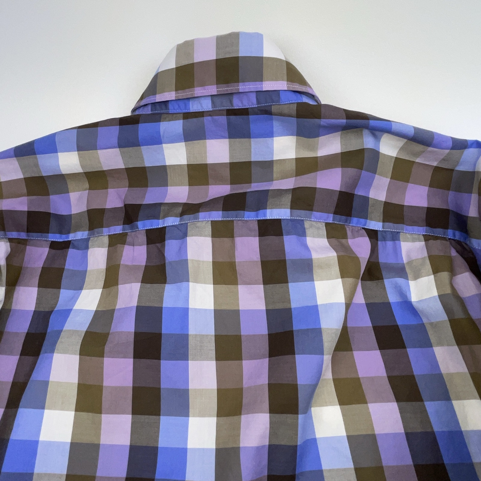 Robert Talbott Classic Sz L Button Front Multicol… - image 20