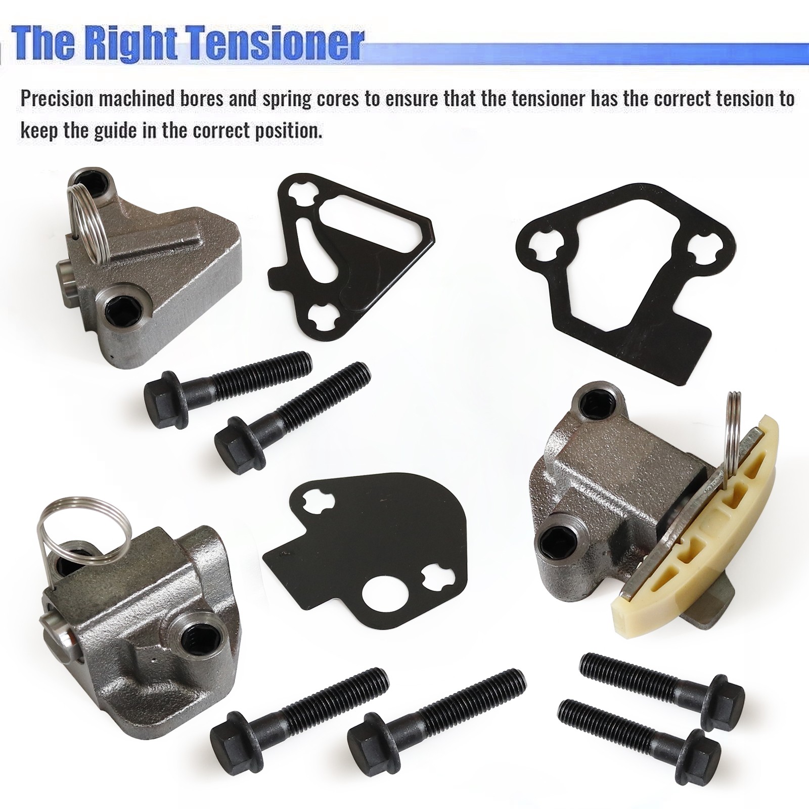 For EQUINOX CTS SRX 3.0 3.6L TIMING CHAIN KIT & WATER OIL PUMP + 4VVT CAM PHASER