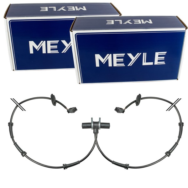 2X Meyle ABS-SENSOREN Raddrehzal Hinten Beidseitig Passend FÜR Audi A4-image