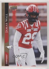 2021 Upper Deck CFL Gold 12/50 Jamar Wall #180 n1u