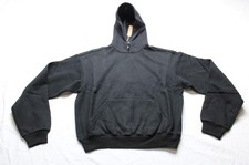 Skims Women's Relaxed Fit Cotton Fleece Classic Pullover Hoodie DH3 Onyx XS NWT