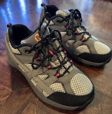 Merrell Moab 2 Low Kid's Sz 3.5M Gray Lace Up Waterproof Hiking Shoes MK261205