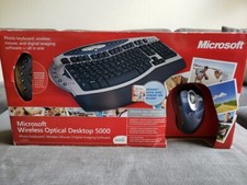 Microsoft Wireless Optical Desktop 5000 Keyboard Wireless Mouse Image Software