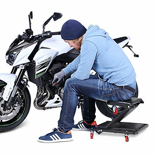 Sgabello Da Officina Pieghevole Genial Motor - Con Ruote 360° E Lettino, Portata 150 Kg - Foto 4