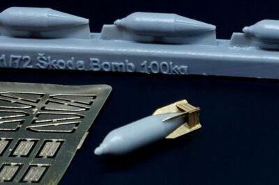 Brengun BRL72231 1/72 Skoda 100kg interwar period Resin czechoslovak bombs 4pcs
