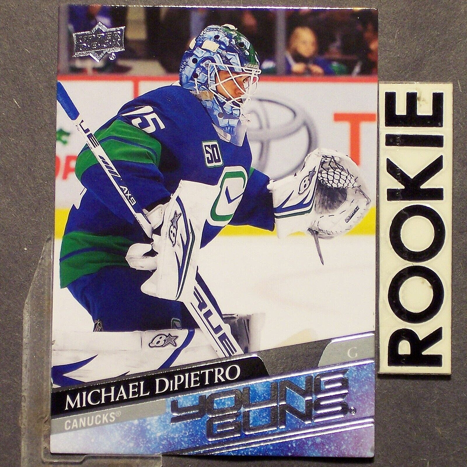 MICHAEL DiPIETRO 2020-21 Upper Deck Young Guns #206 (b Rookie Vancouver Canucks