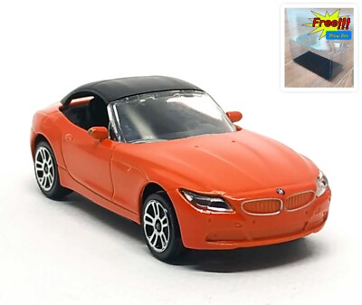 Majorette BMW Z4 Roadster Orange + Roof - Wheel D5S 1:56 (3