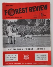 NOTTINGHAM FOREST v WEST BROMWICH ALBION DIVISION 1 1969/70 26/8/1969