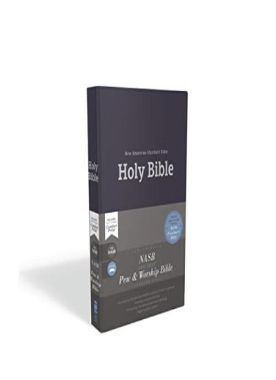 Nasb, Church Bible (Pew And Worship Bible), Hardcover, Blue, 1995 Text, Comfort Print : Holy Bible, New American Standard Bible Zondervan - Image 7