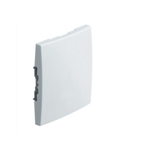 Interrupteur Hager Kallysta WK780B – 1 Touche – Blanc Névé – Style Moderne