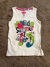 Palomino Mädchen-Träger-Shirt in Weiß Gr. 104
