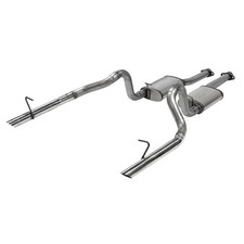 Mustang 5.0l Flowmaster Exhaust System 1986-93 Cat Back 2.5 409 Stainless Steel
