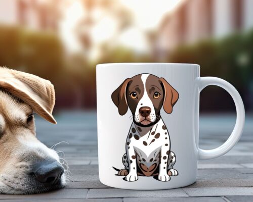 Deutsch Kurzhaar Tasse Kaffeetasse für Hundebesitzer - Bild 1 von 1