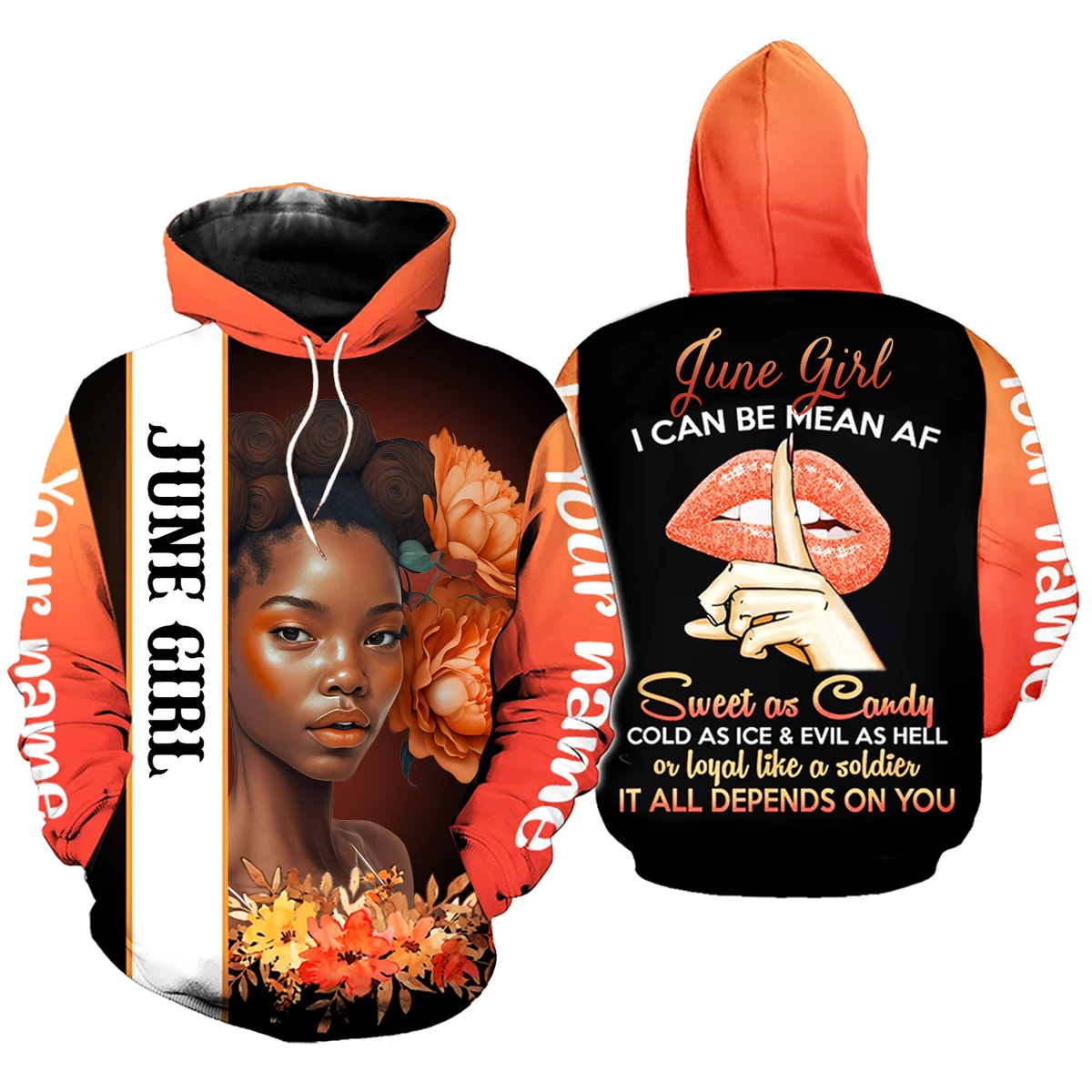 June girl online hoodie