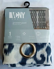VCNY Home Navy Luxor Grommet Sheer Panel 54 x 84 in.
