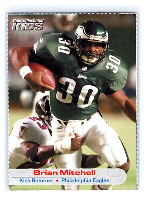 2001 Sports Illustrated for Kids #32 Brian Mitchell Philadelphia Eagles 