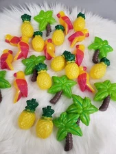 Palm Tree Pineapple Light Luau Hawaiian Island Party Pool Decor String Lights