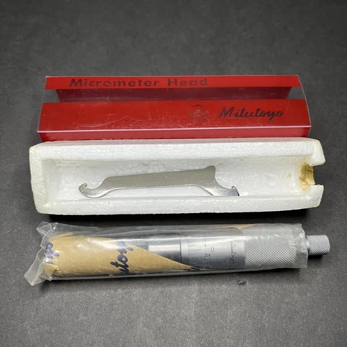 Mitutoyo 150-208 Micrometer Head ~ MHN1 - 1" W 0.001" Graduation ~ NOS Open Box