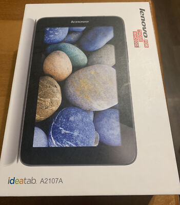 Lenovo IdeaTab A2107 8GB Tablet (7.0'', 1GHz, MicroSD, Dual-Cameras, WiFi, Grey)