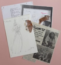 Jane Austen, Northanger Abbey Original Film Costume Design, Nicholas Rocker 1986