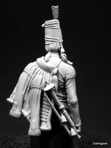 Stormtroopers Trompetista Húsares Prusianos Busto Años 1750 SIN PINTAR Kit Escala 1/10 - Imagen 7 de 7
