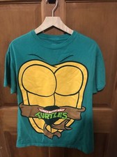 TMNT VINTAGE STYLE Teenage Mutant Ninja Turtles Tee Shirt Medium All Over Print