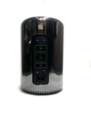 Apple Mac Pro (1TB SSD, Quad-Core Xeon E5 3.7GHz, 16GB RAM Dual GPU) Black A1481