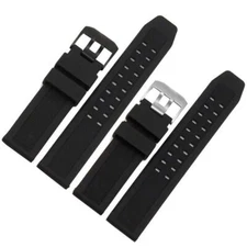 23mm Silicone Rubber Strap For Luminox Military 7251 3050 Men Sport Watchband
