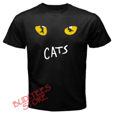 Cats Broadway Musical Show Men's Black Size S-5XL