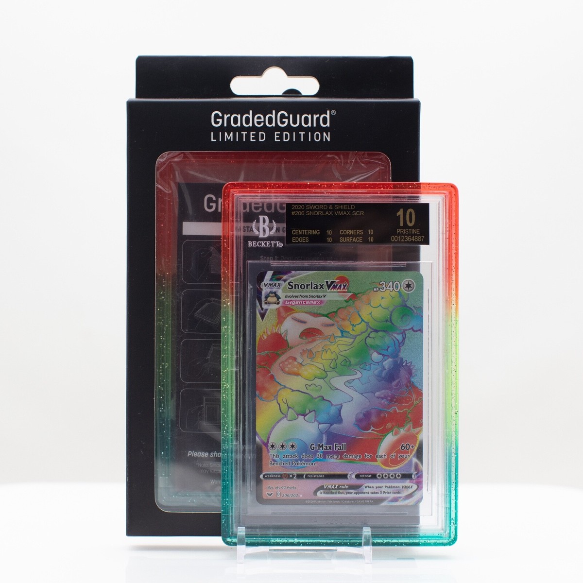 BGS - GradedGuard BGS Graded Card Case Guard Protector RAINBOW