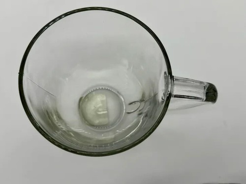 Starbucks Coffee Company est. 1971 Clear Glass Etched Badge Logo Mug 14oz USA - Picture 6 of 7