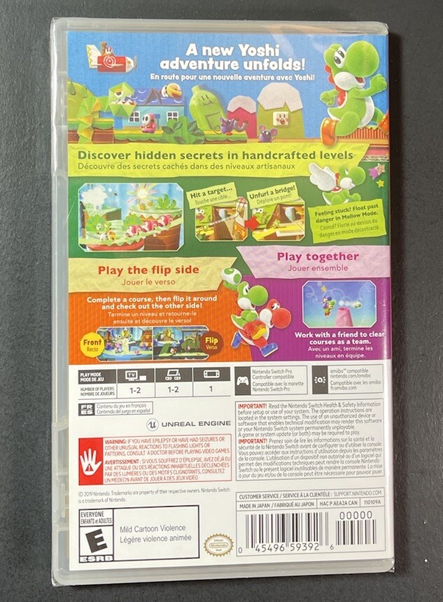 Yoshi's Crafted World (Nintendo Switch) NEW 45496593926| eBay