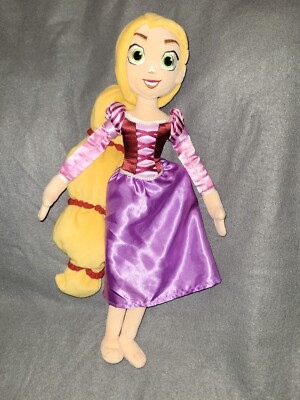 Disney Store Rapunzel Plush Doll Princess Tangled Stuffed Soft Toy 18''