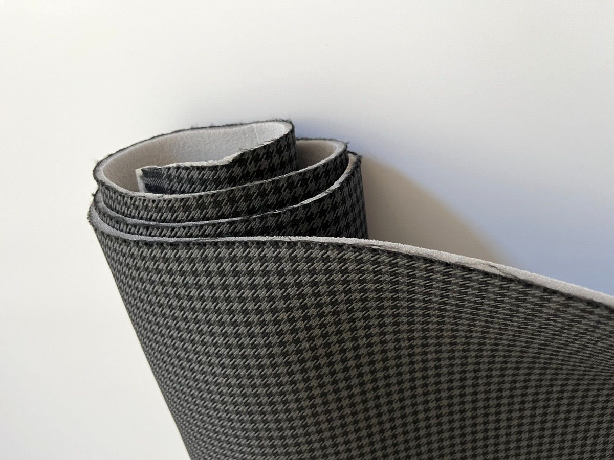 Upholstery Fabric Pepita Checked Black/White order online at Carsetz