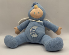 Baby Gund God Bless Baby Blue Angel Doll Heart Bundle of Blessings Plush