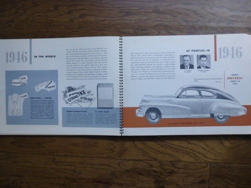 1926 - 1951 Pontiac Silver Anniversary catalogue 25 Years of Pontiac Progress - Picture 7 of 15