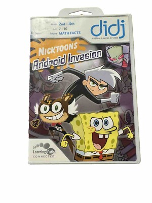 Leap Frog Nicktoons - Android Invasion For didj Custom Gaming System (Ages 7-10)