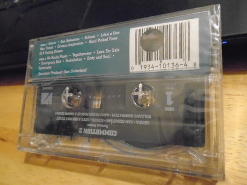SEALED RARE PROMO Commotion 2 jazz CASSETTE TAPE Billy Childs Andy Narell 1992 ! - Picture 2 of 2