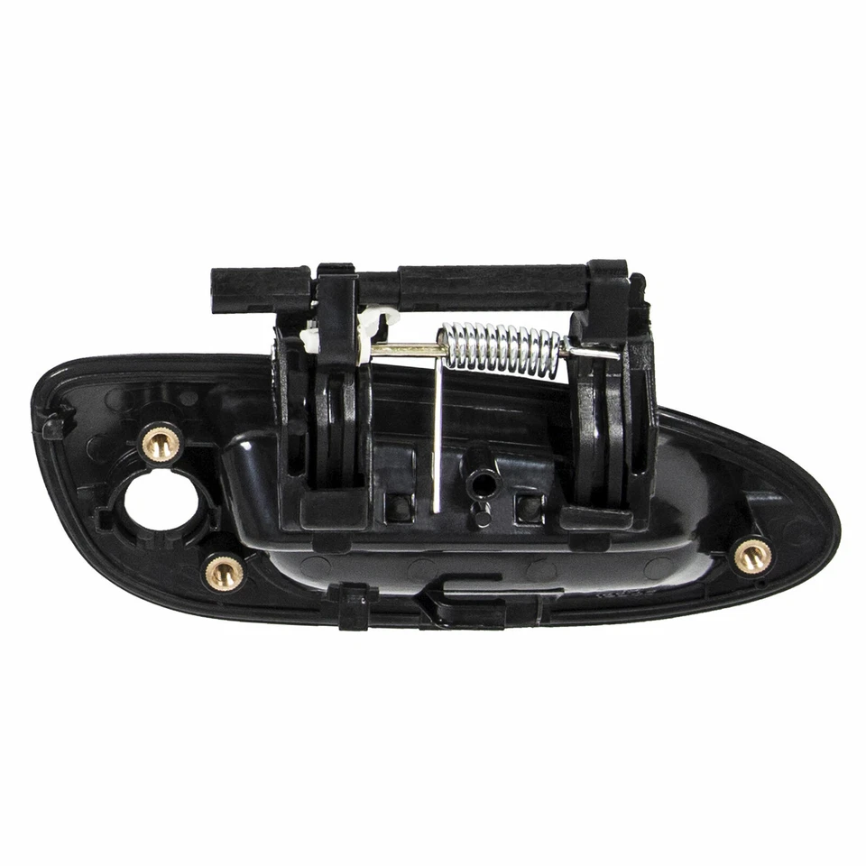 4PCS For 2002-06 Nissan Altima Door Handle Smooth Black Exterior Outside Kit Set - Image 4 of 4