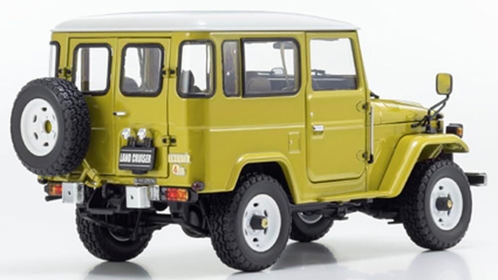 ⭐︎SHOHEBX⭐︎ Kyosho Original 1/18 TOYOTA LAND CRUISER 40 VAN Yellow