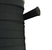 3/8 Inch Black Expandable Wire Cable Sleeving Sheathing Braided Loom 25 Feet