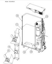 FUJITSU K9374433247 aka 9374433247 CONDENSER A ASSY 42RLX DW