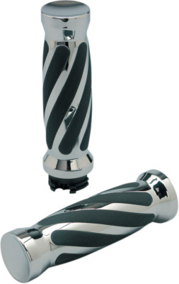 Pro-One Performance Custom Handlebar Grips Twisted Rubber 490010