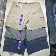 LOT OF 3 Copper  Oak Men's Cargo Short 10  Inseam NWT Size 40