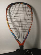 Head Megablast 175 Racquetball Racquet 21.5 Orange 3 5/8" Grip Power Channels