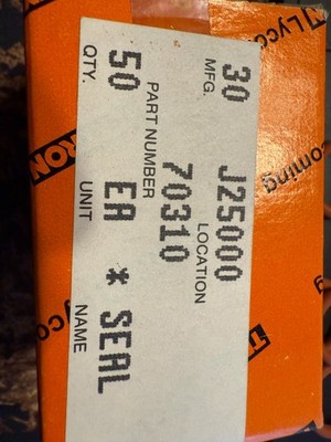 Lycoming 70310 O-ring is a rubber seal used in Lycoming aircraft engines 70+
