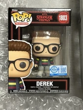 Funko Pop Television Stranger Things #1803 Derek Turnbow Exclusive Funko