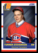 1990 Score Canadian Turner Stevenson #426 Montreal Canadiens