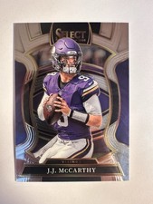2025 Panini Select - J.J. McCarthy #63 Concourse Minnesota Vikings Football