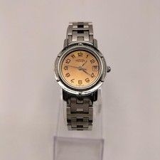 Hermes Clipper Ladies Quartz Stainless Steel 14cm Watch